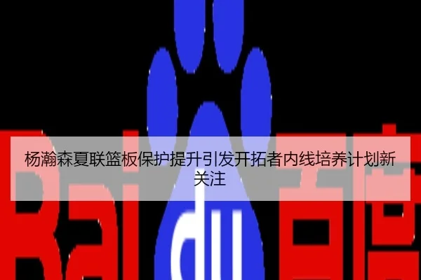 杨瀚森夏联篮板保护提升引发开拓者内线培养计划新关注